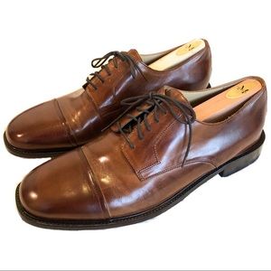 Johnston & Murphy Leather Oxford Dress Shoes